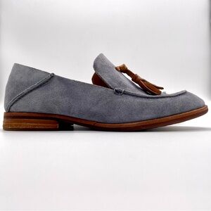 Women’s Kork-Ease Tinga Blue Suede Loafers Size 7